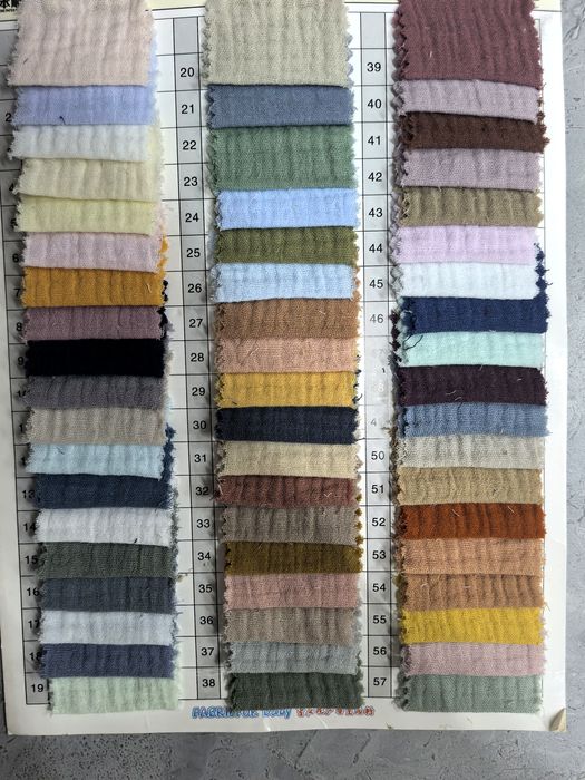 Crinkle gauze — muslin baby textile by Jingwei Youpin