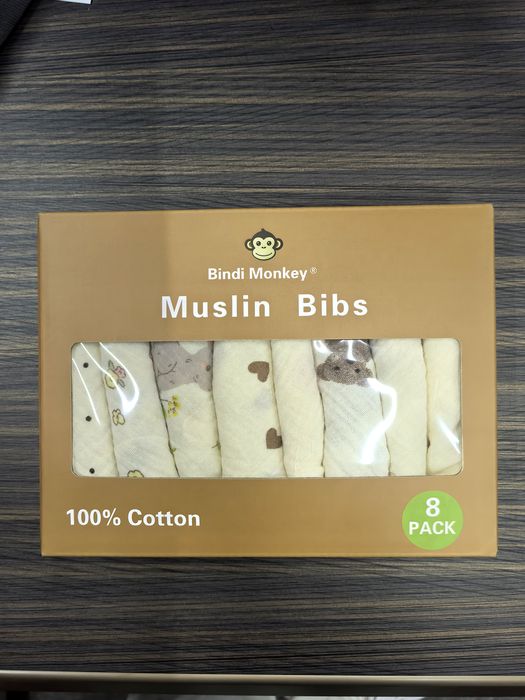 Eight-pack bib box — muslin baby textile by Jingwei Youpin